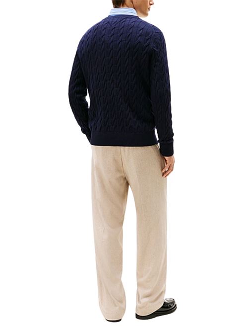 Maglioncino a trecce Tommy Hilfiger | MW0MW33132DW5